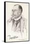 Joseph Conrad Polish-Born Writer in 1921-R.g. Mathews-Framed Stretched Canvas