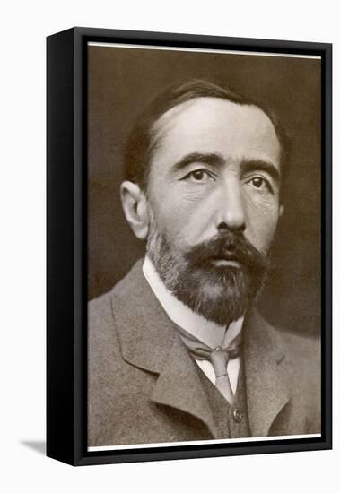 Joseph Conrad Polish-Born Writer-null-Framed Stretched Canvas