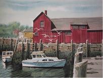 Red Warehouse-Joseph Correale-Collectable Print