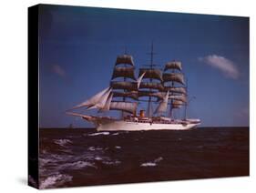 Joseph Davies' Yacht "Sea Cloud" in the Caribbean-Eliot Elisofon-Stretched Canvas