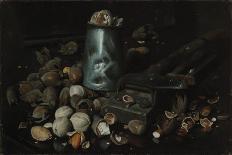 Still Life with Tin Can and Nuts, c.1886-Joseph Decker-Framed Giclee Print