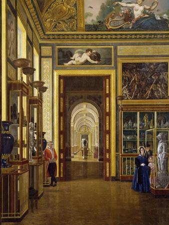 The Hall of the Jewels, the Musee Charles X at the Louvre Museum