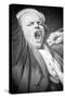 Joseph Ducreux (Self Portrait, Yawning) Art Poster Print-null-Stretched Canvas