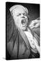 Joseph Ducreux (Self Portrait, Yawning) Art Poster Print-null-Stretched Canvas