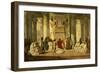 Joseph Expliquant Les Songes Du Pharaon (Joseph Explaining the Pharaoh's Dreams to Him)-Jean Adrien Guignet-Framed Giclee Print