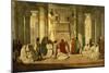 Joseph Expliquant Les Songes Du Pharaon (Joseph Explaining the Pharaoh's Dreams to Him)-Jean Adrien Guignet-Mounted Giclee Print