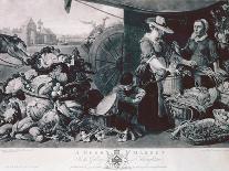 A Fruit Market and a Herb Market, 1775 79 mezzotint-Joseph Farrington-Giclee Print