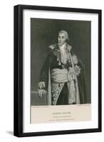 Joseph Fouche, Duke of Otranto-Claude-Marie Dubufe-Framed Giclee Print