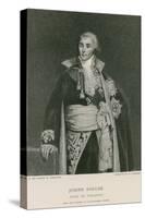 Joseph Fouche, Duke of Otranto-Claude-Marie Dubufe-Stretched Canvas