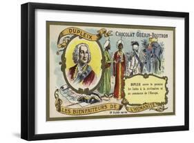 Joseph Francois Dupleix, Governor General of French Possessions in India-null-Framed Giclee Print