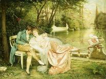 Flirtation-Joseph Frederic Soulacroix-Framed Giclee Print