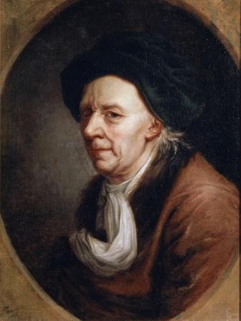 Portrait of the Mathematican Leonhard Euler, (1707-178), German Painting of 18th Century