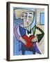 Joseph Goes a Courtin-Tim Nyberg-Framed Giclee Print