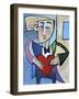 Joseph Goes a Courtin-Tim Nyberg-Framed Giclee Print