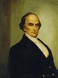 Portrait of U.S. Statesman and Lawyer, Daniel Webster (1782-1852)-Joseph Goodhue Chandler-Stretched Canvas