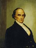 Portrait of U.S. Statesman and Lawyer, Daniel Webster (1782-1852)-Joseph Goodhue Chandler-Stretched Canvas