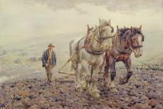 The Ploughman Wilmington Polegate, Near Eastbourne-Joseph Harold Swanwick-Giclee Print