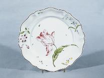 Plate with Floral Decorations, Ca 1760-Joseph Harold Swanwick-Giclee Print