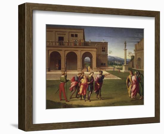 Joseph Having Been Arrested and Imprisoned-null-Framed Giclee Print