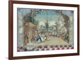 Joseph Haydn (1732-1809) at the First Performance of His Opera "L'Incontro Improvviso"-null-Framed Giclee Print