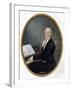 Joseph Haydn at the piano-Johann Zitterer-Framed Giclee Print