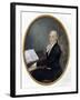 Joseph Haydn at the piano-Johann Zitterer-Framed Giclee Print