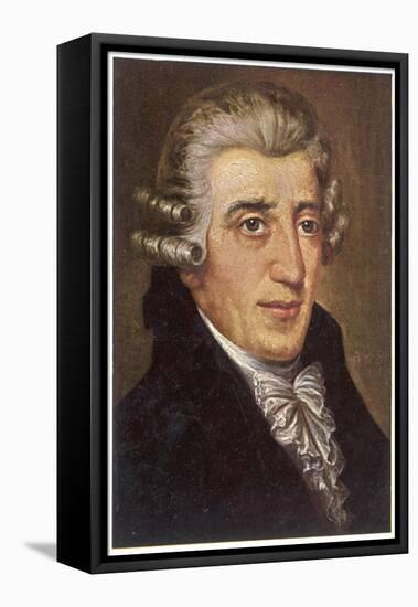 Joseph Haydn Austrian Musician and Composer-null-Framed Stretched Canvas