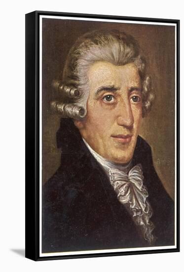 Joseph Haydn Austrian Musician and Composer-null-Framed Stretched Canvas