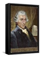 Joseph Haydn Austrian Musician and Composer-Eichhorn-Framed Stretched Canvas