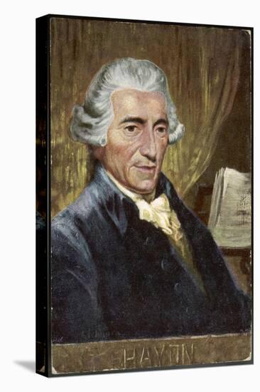 Joseph Haydn Austrian Musician and Composer-Eichhorn-Stretched Canvas