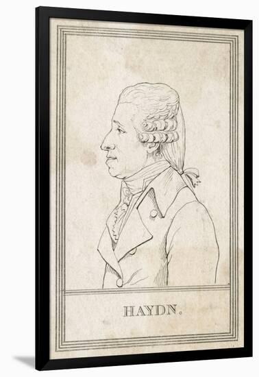 Joseph Haydn, French-null-Framed Art Print