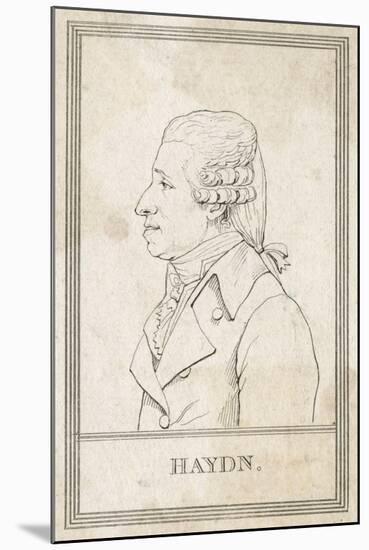 Joseph Haydn, French-null-Mounted Art Print