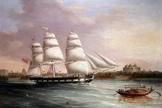 The Barque 'Rival' (335 tons) off the Coast-Joseph Heard-Stretched Canvas