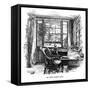 Joseph Hooker's Study-Alfred Parsons-Framed Stretched Canvas