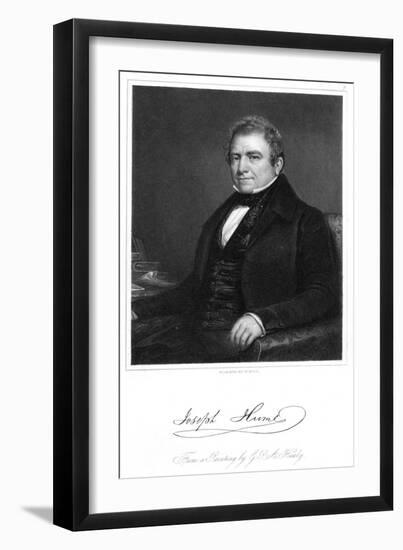 Joseph Hume-George Peter Alexander Healy-Framed Art Print