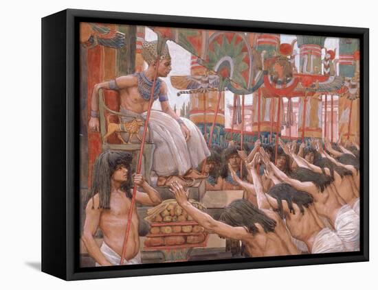 Joseph in Egypt, 1896-1902-James Jacques Joseph Tissot-Framed Stretched Canvas