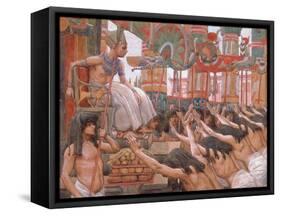 Joseph in Egypt, 1896-1902-James Jacques Joseph Tissot-Framed Stretched Canvas