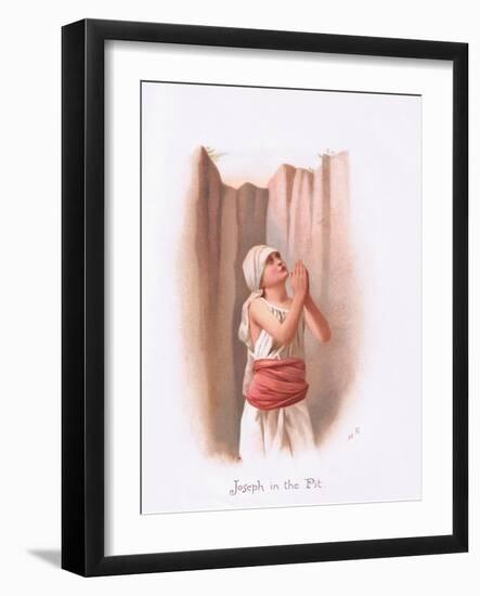 Joseph in the Pit-Henry Ryland-Framed Giclee Print