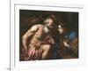 Joseph Interprete Le Reve Du Boulanger Et De L'echanson - Joseph Interpreting the Dreams of the Bak-Giambattista Langetti-Framed Giclee Print