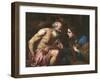 Joseph Interprete Le Reve Du Boulanger Et De L'echanson - Joseph Interpreting the Dreams of the Bak-Giambattista Langetti-Framed Giclee Print