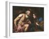 Joseph Interprete Le Reve Du Boulanger Et De L'echanson - Joseph Interpreting the Dreams of the Bak-Giambattista Langetti-Framed Giclee Print