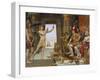 Joseph Interpreting Pharaoh's Dream, 1893-4-Reginald Arthur-Framed Giclee Print