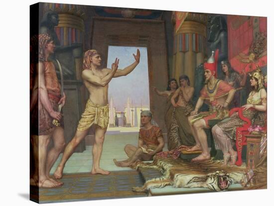 Joseph Interpreting Pharaoh's Dream, 1894-Reginald Arthur-Stretched Canvas