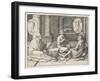 Joseph Interpreting the Dreams in Prison, 1512-Lucas van Leyden-Framed Giclee Print