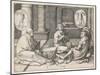 Joseph Interpreting the Dreams in Prison, 1512-Lucas van Leyden-Mounted Giclee Print