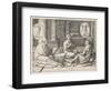 Joseph Interpreting the Dreams in Prison, 1512-Lucas van Leyden-Framed Giclee Print