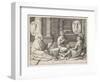 Joseph Interpreting the Dreams in Prison, 1512-Lucas van Leyden-Framed Giclee Print