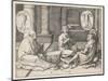 Joseph Interpreting the Dreams in Prison, 1512-Lucas van Leyden-Mounted Giclee Print