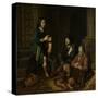 Joseph Interprets the Dreams of the Baker and the Butler-Jan Victors-Stretched Canvas