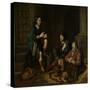 Joseph Interprets the Dreams of the Baker and the Butler-Jan Victors-Stretched Canvas